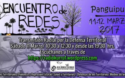 (Panguipulli)  Transmisión radial por la defensa  territorial