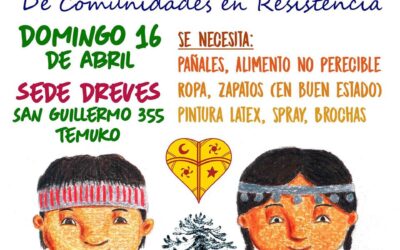 Lanzan campaña solidaria por los niñxs de comunidades mapuche en resistencia