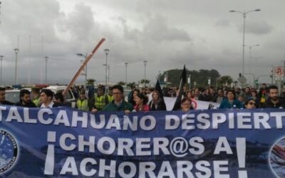 (Audio) Comunicado Coordinadora Chorera ante GNL Talcahuano.