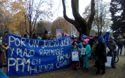 Temuko/Audio/Nota: Caso Luchsinger Mackay-Marcha por los P.P.M. en huelga de hambre.