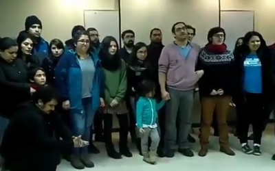 [Temuko-Wallmapu] Realizan jornada en solidaridad con el pueblo de Venezuela.