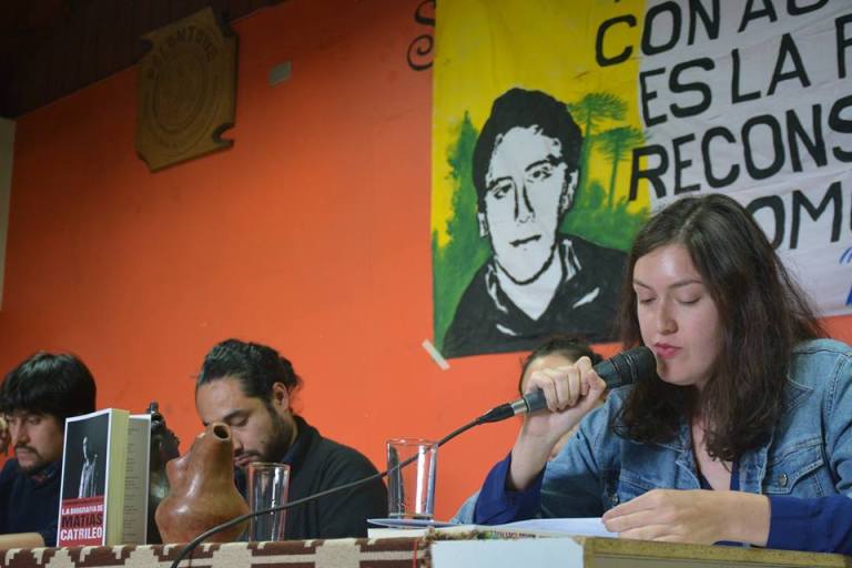 [Audio] Conmemoración y Lanzamiento Biografía de Matías Catrileo Quezada