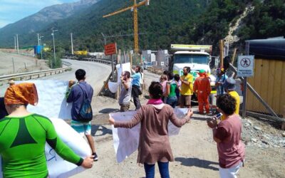 Vecin@s de San Fabián de Alico se toman obras de Hidroñuble