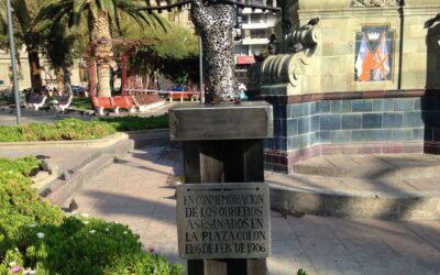 Conmemoran Matanza de Plaza Colón (1906) en Antofagasta