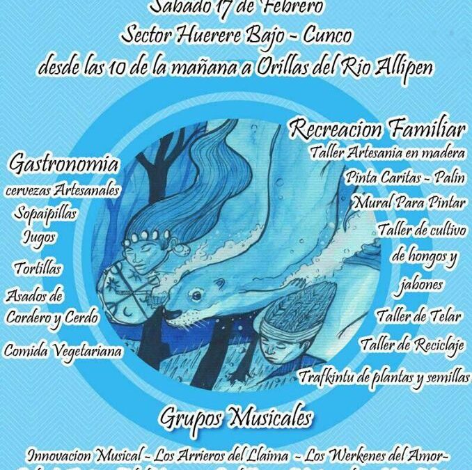 [Audio-Video Invitación] Segundo Festival del Huillín en Huerere Mapu