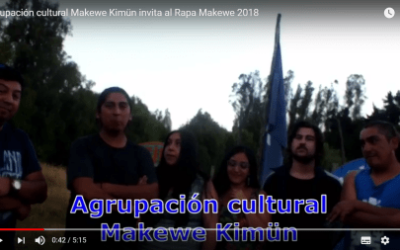 [Video] Agrupación cultural Makewe Kimün invita al Rapa Makewe 2018