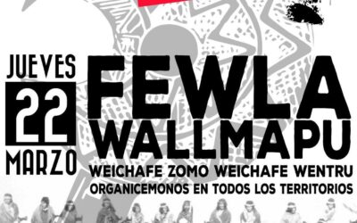 [Audio-Video Convocatoria] «Jornadas de Agitación Autónomas y Territoriales» por la vuelta el rewe del Machi Celestino Córdova.