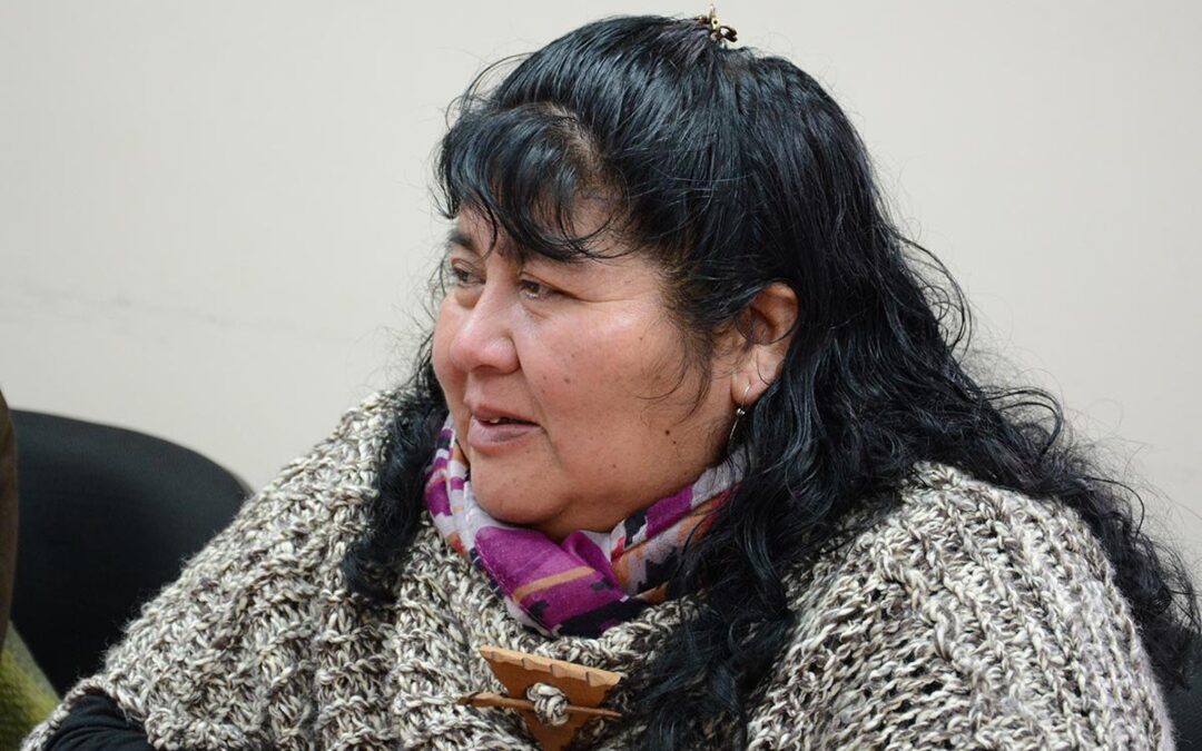 [Video] Diputada mapuche Emilia Nuyado asume compromisos con Machi Celestino Córdova