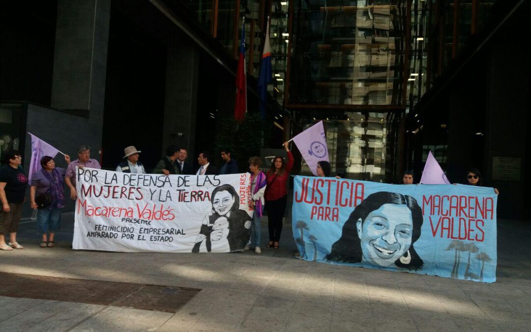 (Video Reporte) Macarena Valdés – 70 organizaciones emplazan a Fiscal Nacional en Santiago.