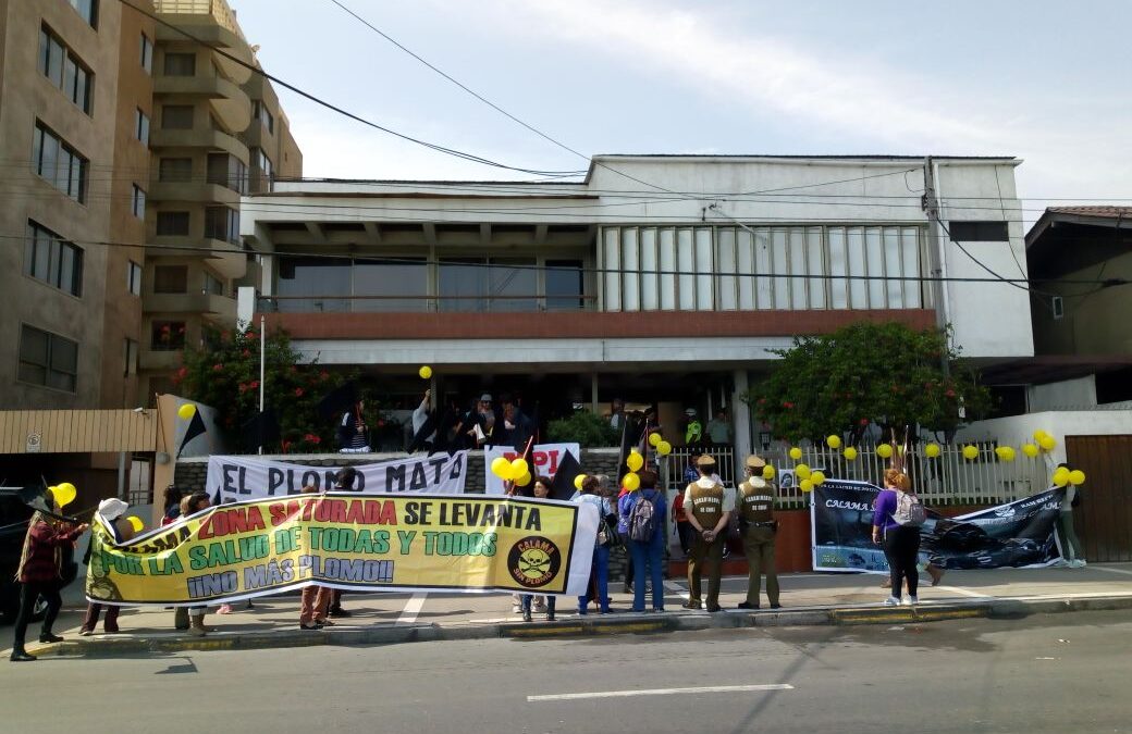 [Antofagasta] Comunidad de Calama se manifiesta contra planta de plomo