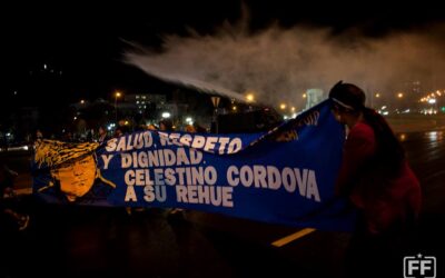 AGITADA TARDE EN SANTIAGO; MARCHA EN APOYO AL MACHI CELESTINO CÓRDOVA Y VELATÓN POR JOANE FLORVIL