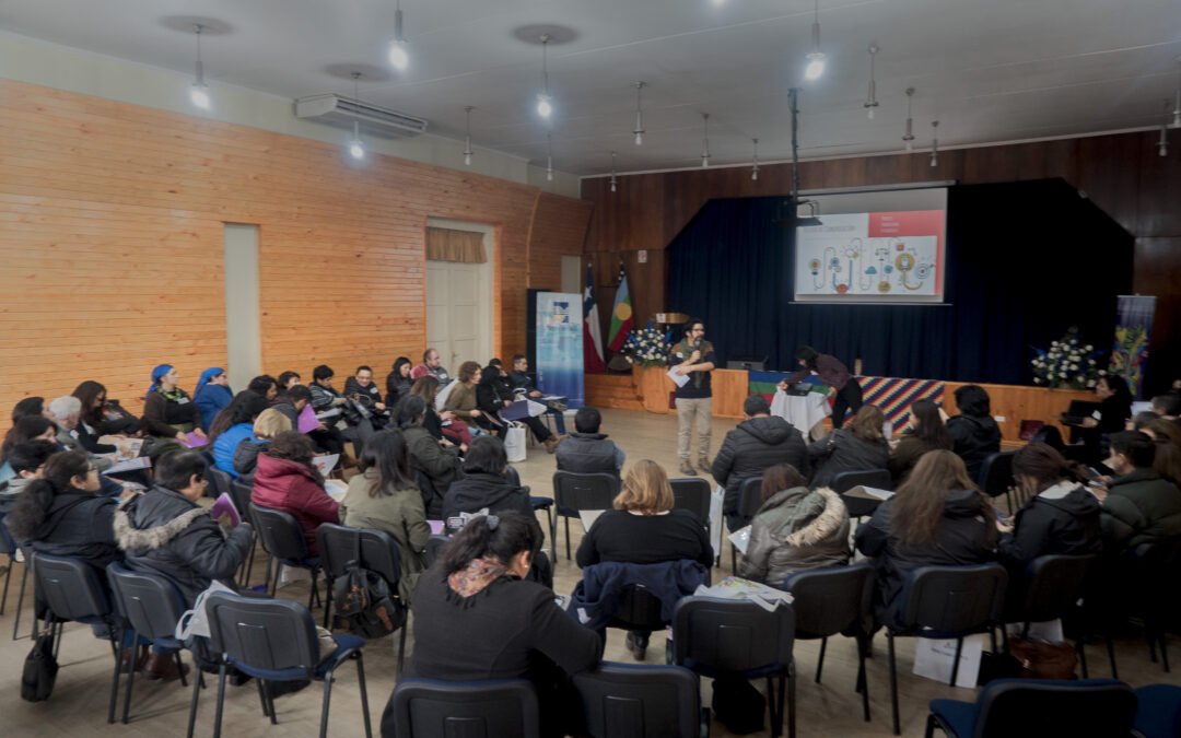 Comunicación articuladora se vivió en el taller de comunicación facilitado por la Red de Gestores Culturales FICWALLMAPU 2018 en Nueva Imperial.