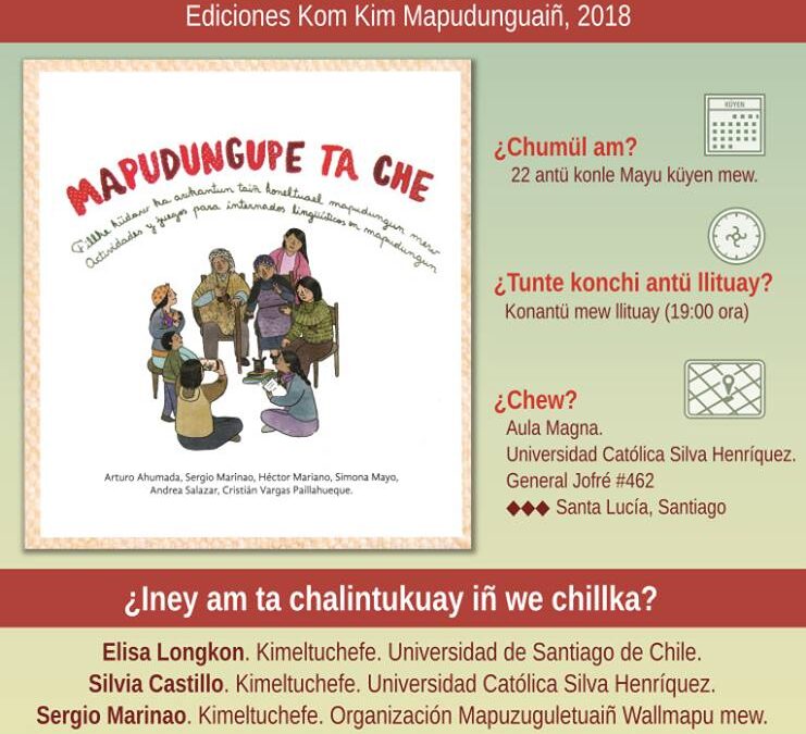 [Audio]»Mapudugupe ta che!»: lanzamiento libro de actividades para la enseñanza del mapuzugun.