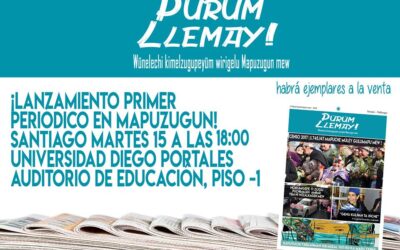 Lanzamiento Pürüm Llemay: primer periódico en mapuzugun