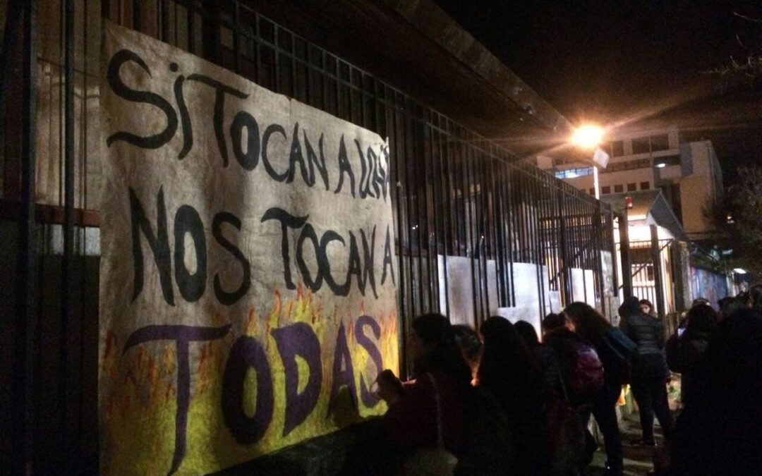 [Concepción] Manifestación en Galería Caracol por Femicidio de Soraya Sepulveda.