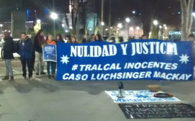 Hacen convocatoria a un ayekán informativo y a una marcha en Concepción por la nulidad del juicio Luchsinger-Mackay.