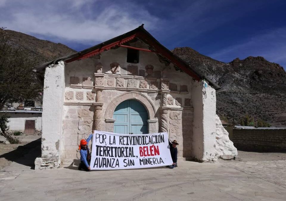 [Arica] Comunidad indígena de Belén rechaza incursiones mineras en territorio ancestral.