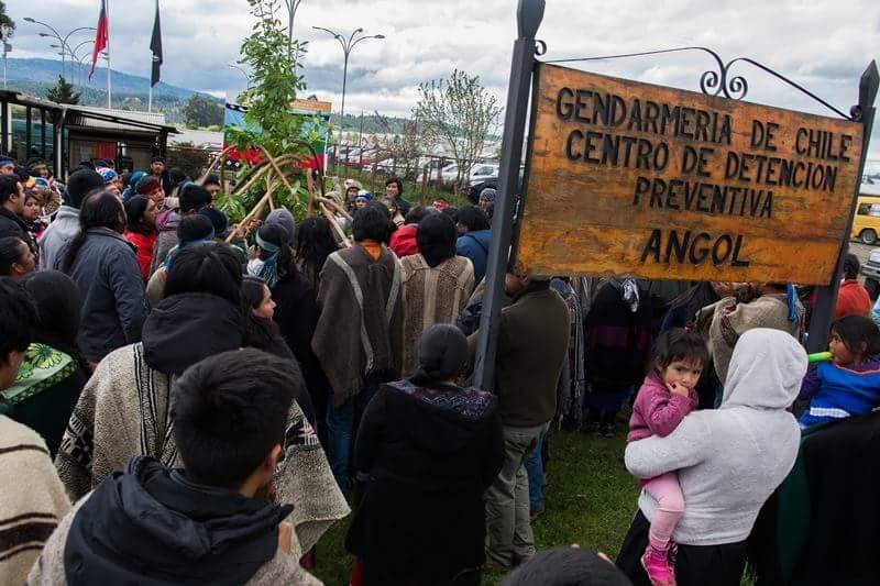 Declaración pública de los Presos Políticos Mapuche de la cárcel de Angol