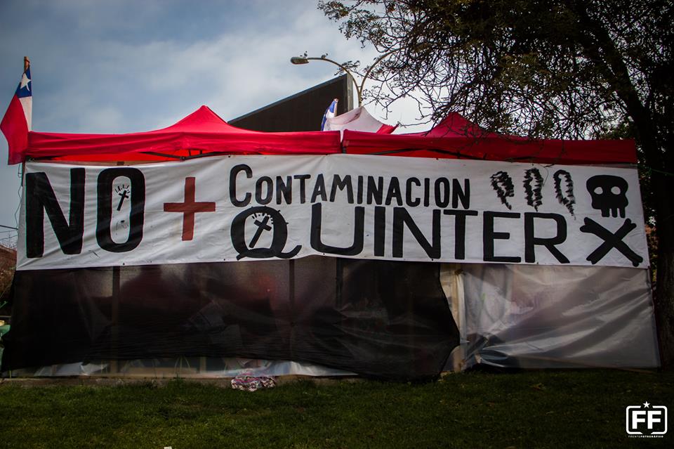 Comunicado del cabildo de Quintero-Puchuncaví tras la marcha nacional No+zonas de sacrificio.