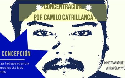 [Conce] Llaman a concentración por Camilo Catrillanca