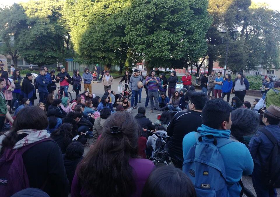 Temuko: Acampe por Camilo Catrillanca, contra la represión y el fin a la violencia policial