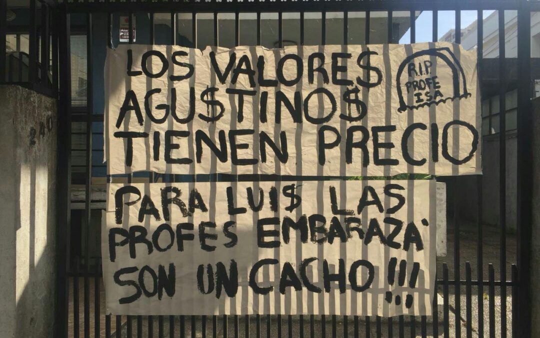 [Audio] Concepción-Centro de Estudiantes Colegio San Agustín se manifiesta ante despido de profesoras