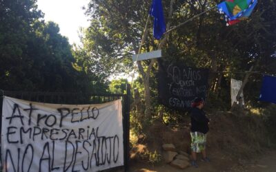 Comunicado de comunidad en Resistencia Las Escaleras frente al desabastecimiento de agua por parte de la municipalidad de Hualpén.