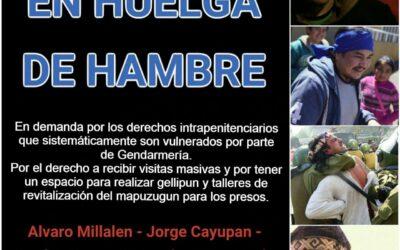 [Comunicado] Temuko: Presos políticos mapuche en huelga de hambre – Facundo Jones Huala desde el 27 de enero