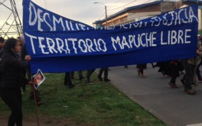 [San Pedro de la Paz] Realizan concentración por la liberación del pueblo mapuche