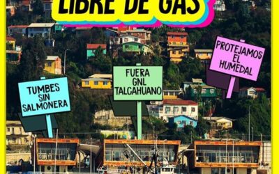 Convocan a marcha en Talcahuano por una bahía libre de gas