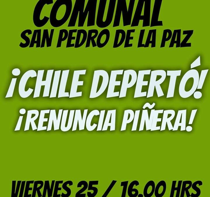 Concepción: Se realiza Asamblea Comunal en Boca Sur, San Pedro de la Paz