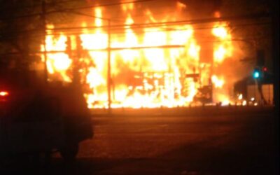 [Concepción] Incendio en oficinas de inmobiliaria Aitue