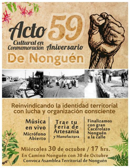 [Concepción] Se realiza 2da asamblea territorial en Nonguén
