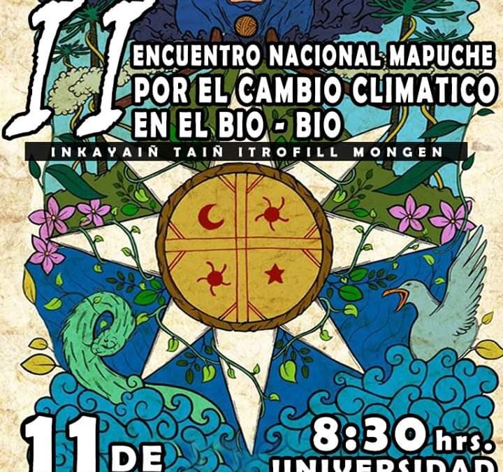 [Actividad] Realizarán 2° Encuentro Nacional Mapuche por el Cambio Climático en Concepción