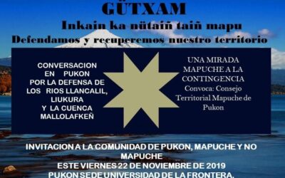 Comunidades mapuche de Pucon convocan a gran encuentro por la defensa de los ríos
