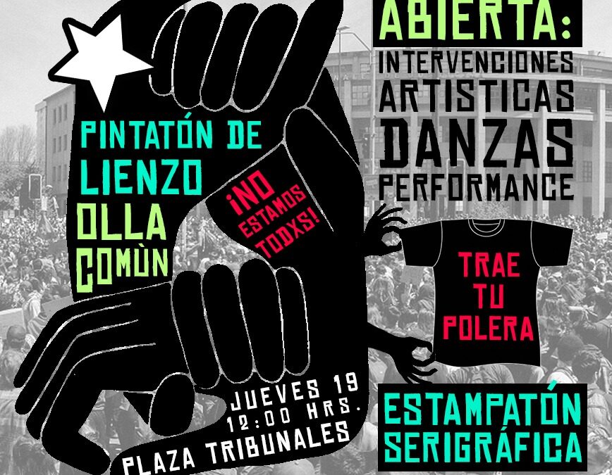 [Concepción] Convocan a jornada artística por la libertad de pres@s  de la revuelta