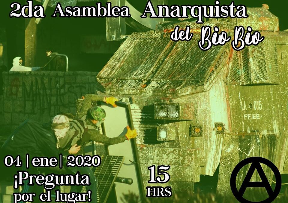 [Concepción] Convocan a 2da Asamblea Anarquista del Bío-Bío