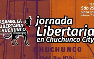 [Santiago] Realizarán Jornada Libertaria en Estación Central
