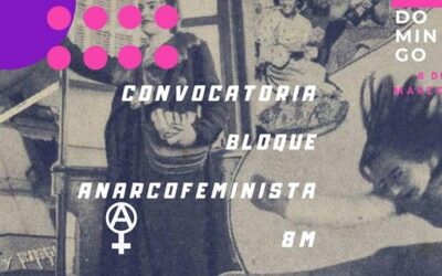 [Santiago] Convocan a Bloque Anarcofeminista para el 8M