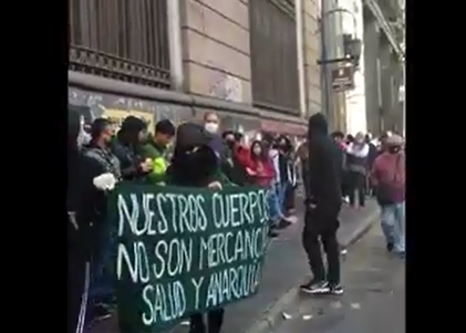 Acción de propaganda y apoyo mutuo de la Asamblea Anarquista de Valparaíso
