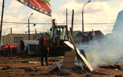 Desalojo de la comunidad Juan Kurrin, Temuco warria