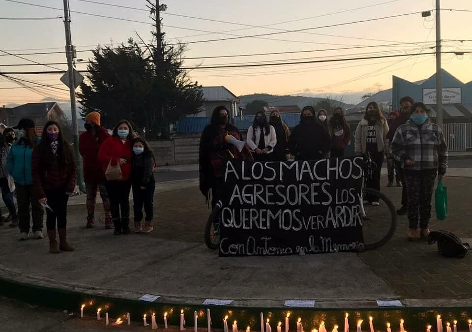 [Hualqui] Realizan velatón por Antonia y todas las víctimas de violencia machista