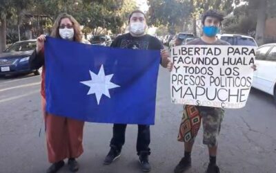 [Italia] Realizan manifestación en apoyo a los presos políticos mapuche