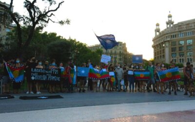 [Barcelona] Acción por Presxs Políticxs Mapuche