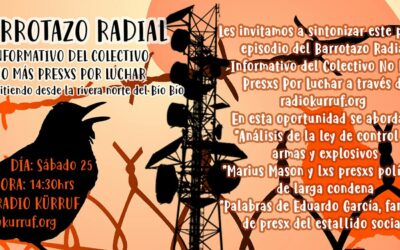 Barrotazo Radial #1 – Informativo del colectivo No Mas Presxs Por Luchar