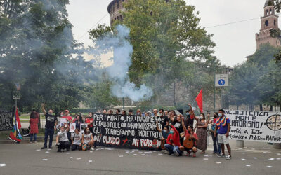 Italia: Manifestación contra el terrorismo de Estado chileno