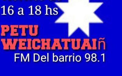 [Escucha y descarga] Petu Weichatuaiñ – Nuevo programa radial Mapuche desde Puelmapu