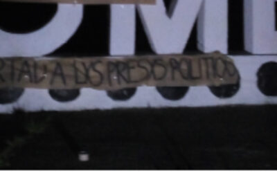 Cortes de ruta alusivos a la libertad de los presos y presas políticas se realizaron en la ruta Tome-Concepción.