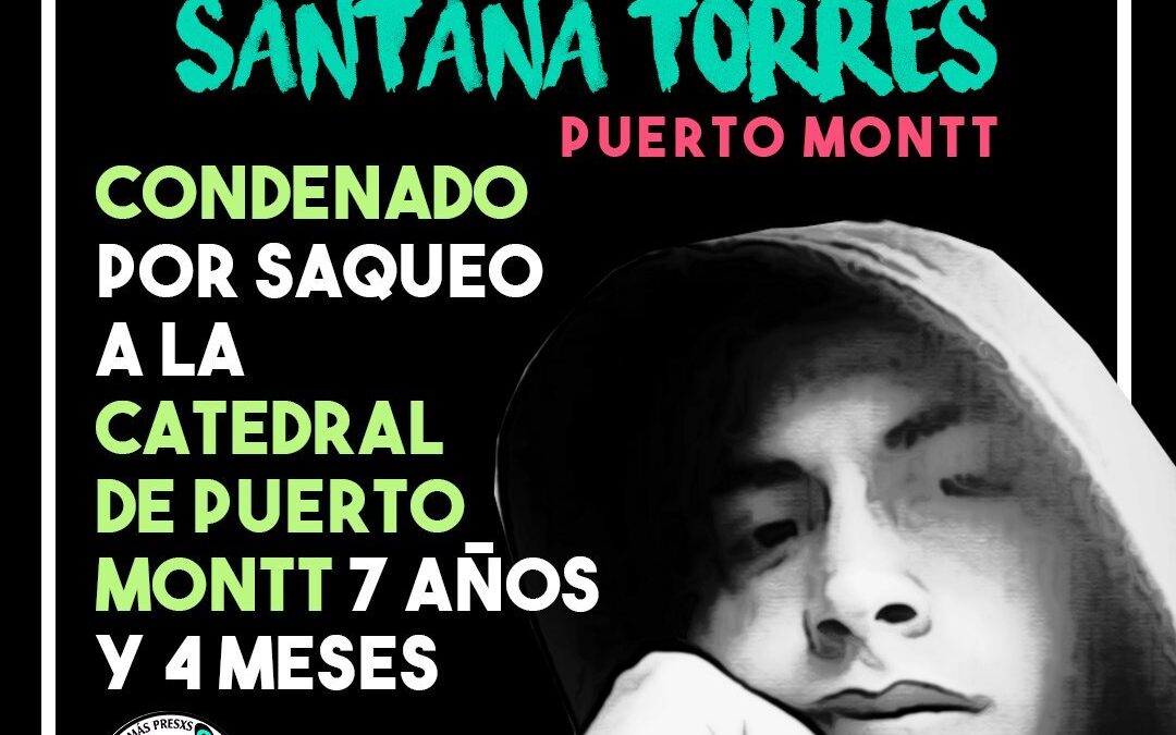 Palabras de Felipe Santana desde cárcel de Melipulli, Puerto Montt. [Audio]