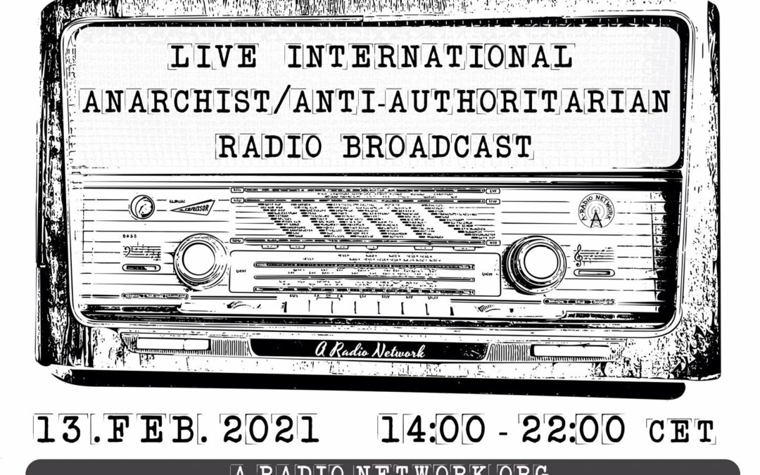 Transmisión en vivo de la Red Internacional de Radios Anarquistas